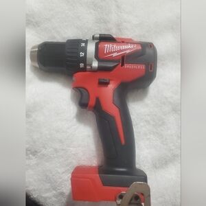 Milwaukee Red and Black Brushless Drill